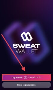 sweat-wallet-login